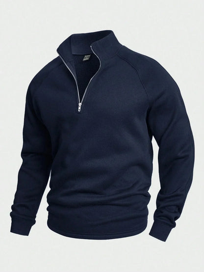 Francesco™ | Maglione Classico con Mezza Zip