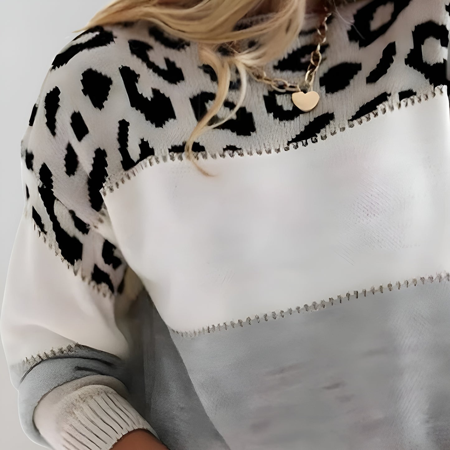 Giulia™ | Maglione Morbido con Design Leopardato