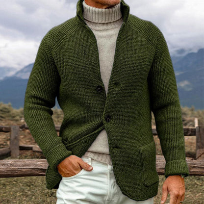 LUCA™ | CARDIGAN IN MAGLIA SPESSA DALLO STILE ROBUSTO