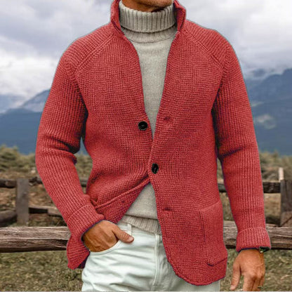 LUCA™ | CARDIGAN IN MAGLIA SPESSA DALLO STILE ROBUSTO