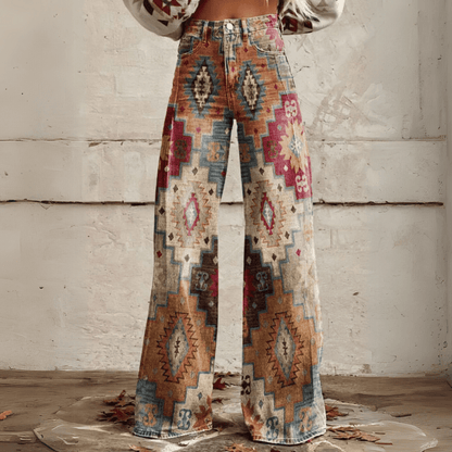 Pantaloni Vintage Boho