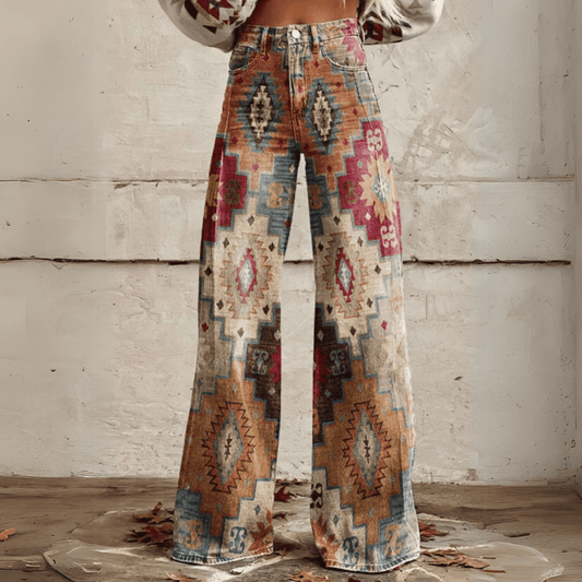 Pantaloni Vintage Boho